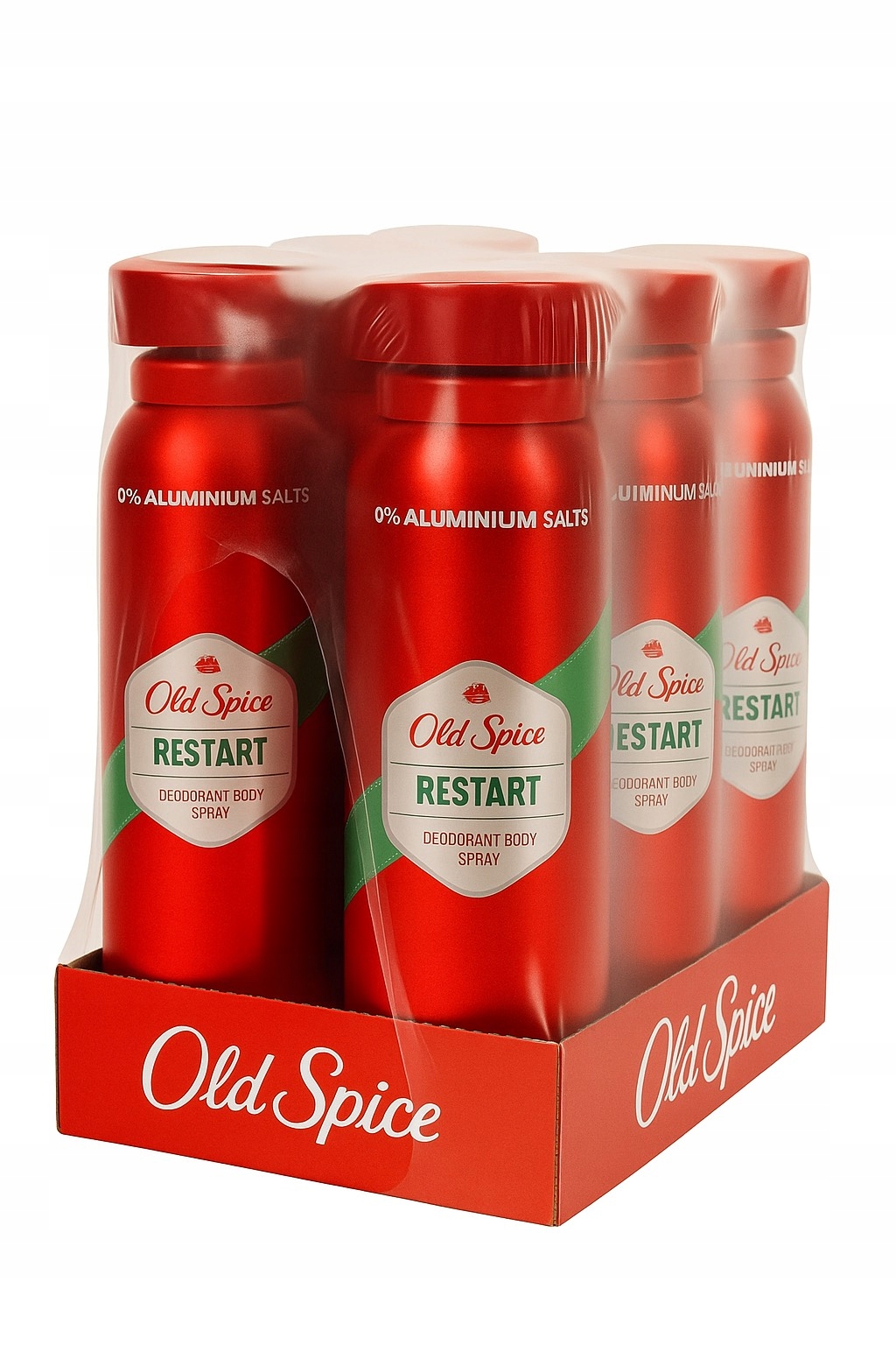 Old Spice Restart Deodorant ve spreji pro muže 6 x 150 ml