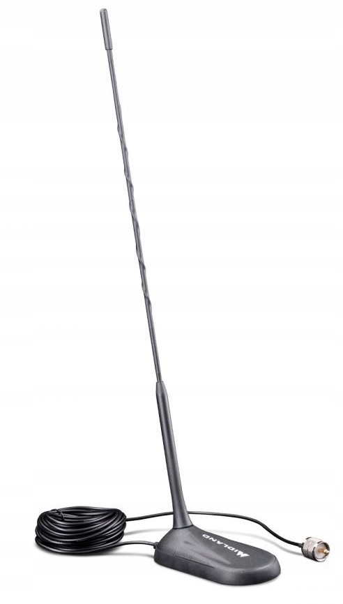 Krótka Antena Cb Na Magnes Midland MC45 4,4m Kabla
