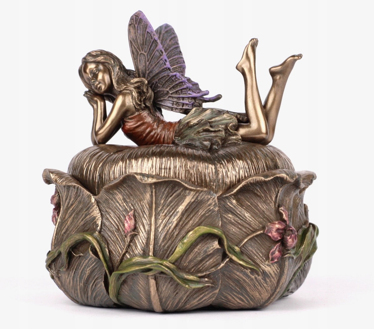 ŚLICZNA SZKATUŁKA z aniołkiem ELFEM prezent WALENTYNKI Marka bez marki