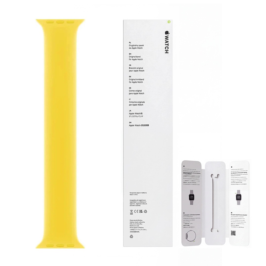 Pasek Apple 41mm Solo Loop rozmiar 3 canary yellow