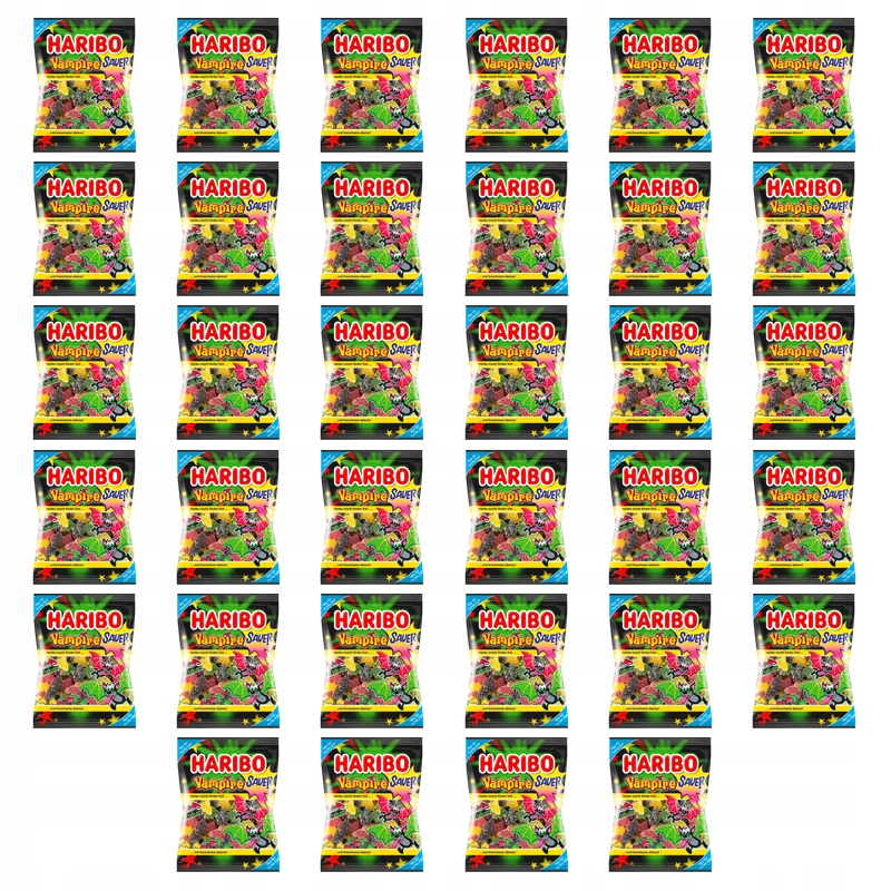 Haribo Vampire Sauer 175g X34