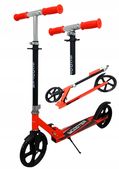 

Duża Hulajnoga H5 Składana R-Sport 200mm do100 kg