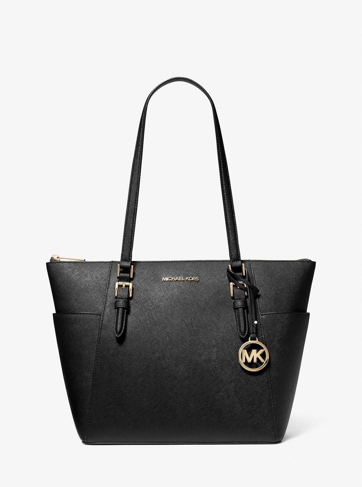 Michael Kors dámská kožená kabelka Charlotte černá