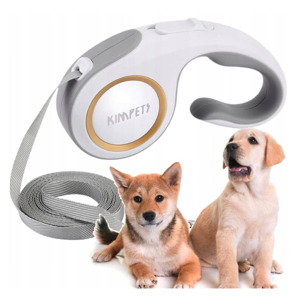 Zatahovací Vodítko 5M Teleskopické 360° Pro Psy S Protiskluzovou Úpravou