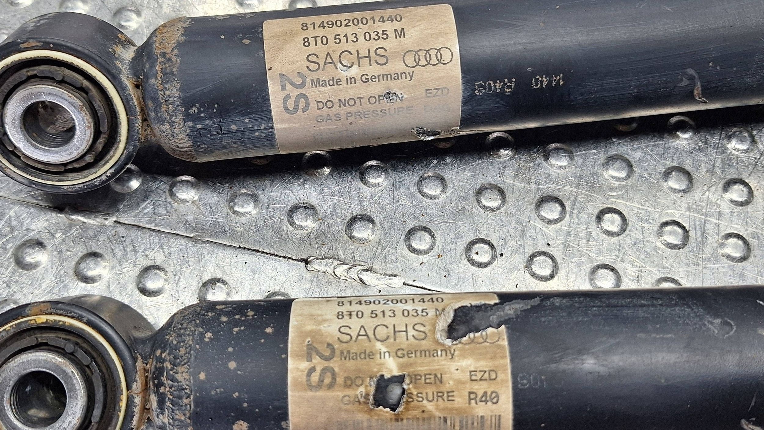 shock absorber right left rear part KPL 8T0513035M AUDI A4 B8 A5 8T