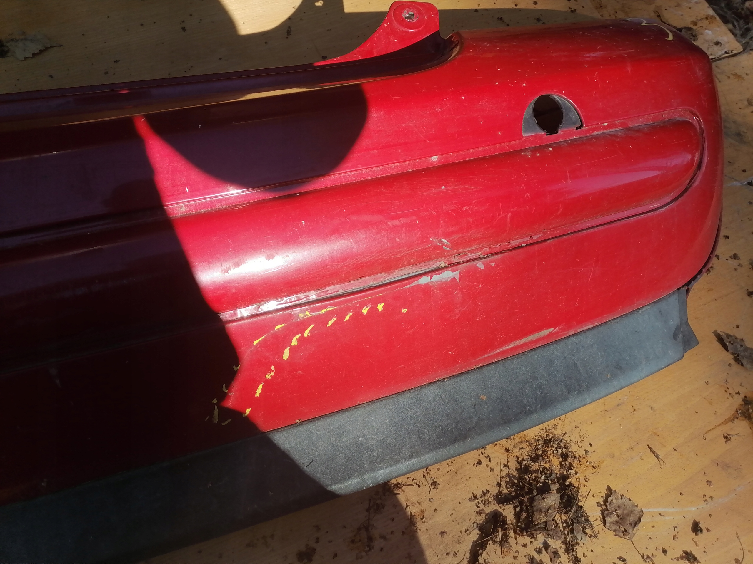 bumper rear part MINI COOPER R50 6800202