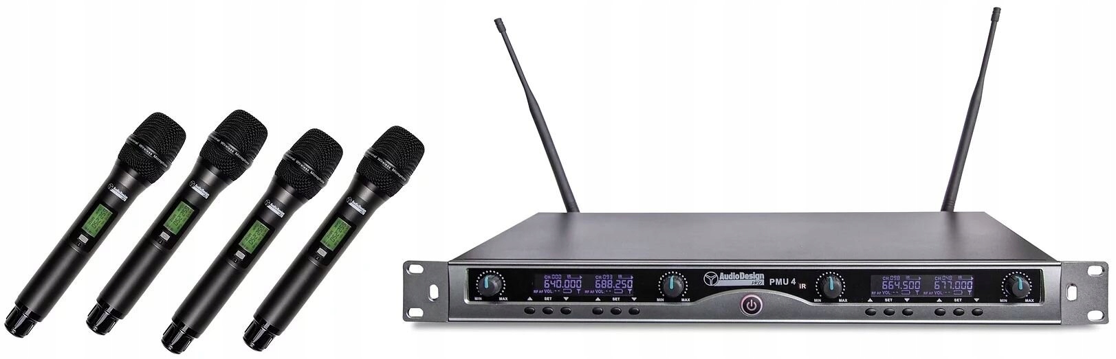 AudioDesign Pmu 404 T kompletný bezdrôtový systém