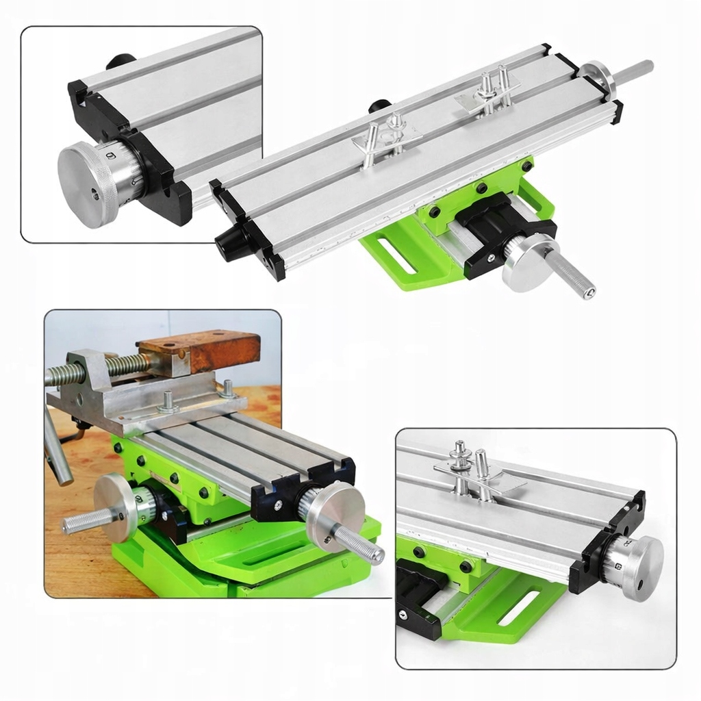 STÓŁ KRZYŻOWY ROBOCZY DO FREZARKI WIERTARKI WIELOFUNKCYJNY IMADŁO STOŁOWE