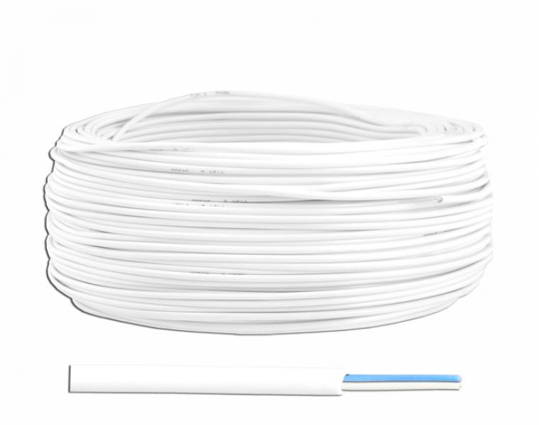 

Kabel Przewód Ytksy 1X2X0,5 Domofonowy Biały