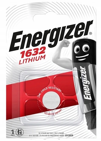 

CR1632 Energizer 3V 1632 Bateria litowa Blister 1
