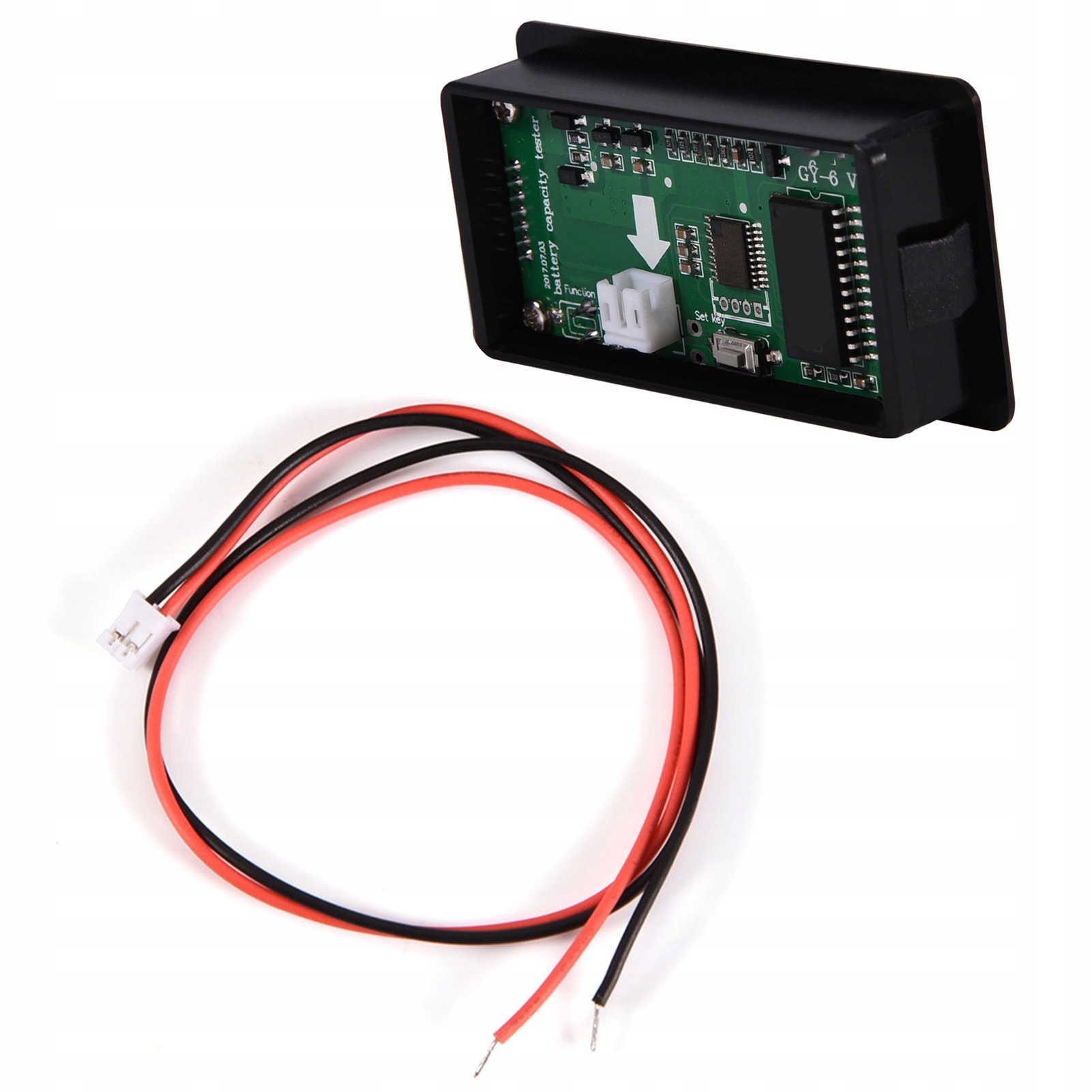 Zielony podświetlany wyświetlacz LCD Pojemność baterii Tester B2