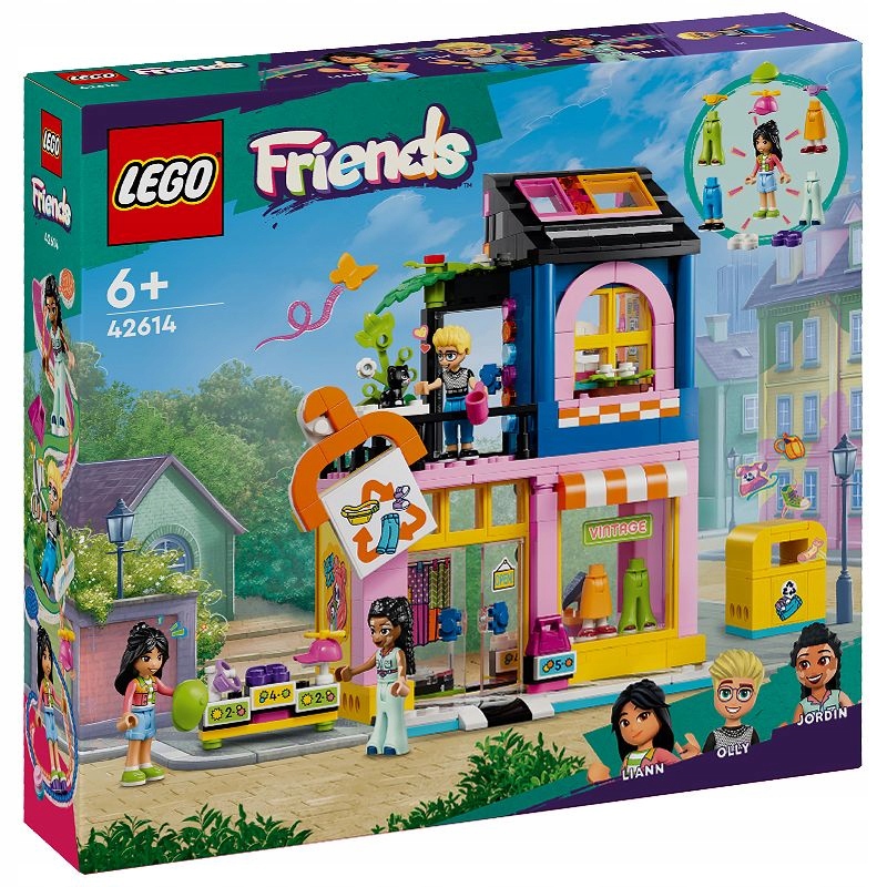 Lego Friends Obchod S Použitým Oblečením 42614