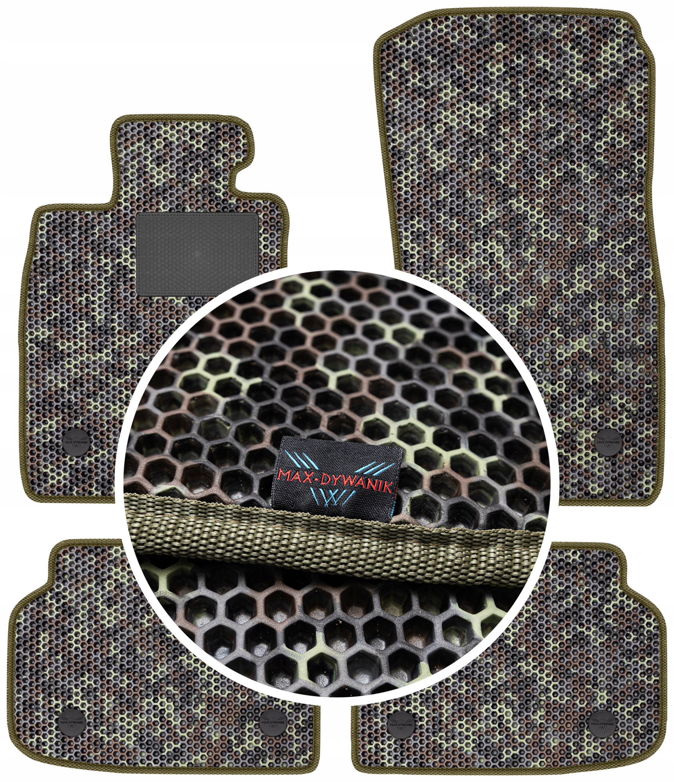 Bmw 7 F01 2008-2015 Gumové rohože Eva Moro