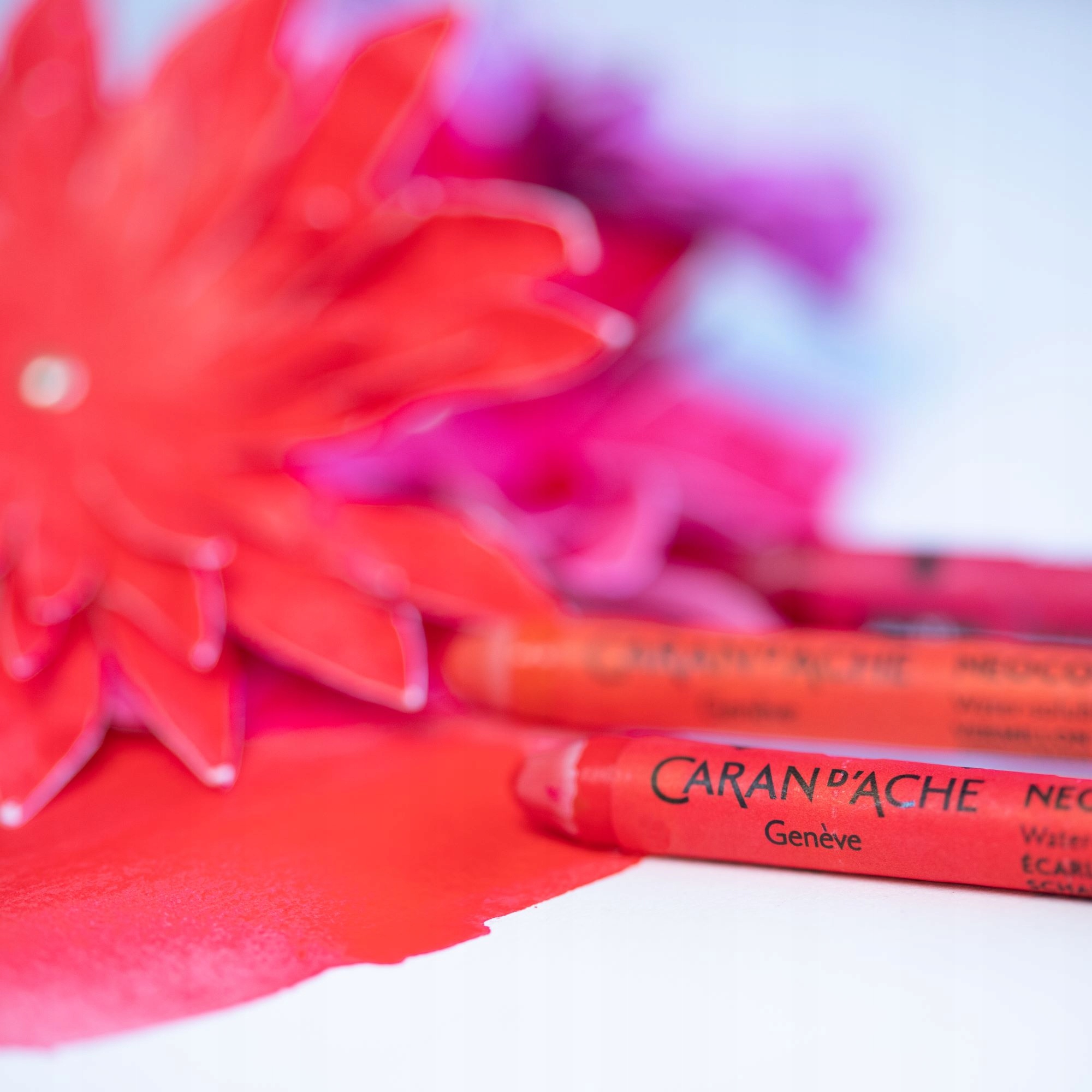 Olejové pastely "Neocolor II", 10 různých barev, Caran D'ache 7500.310