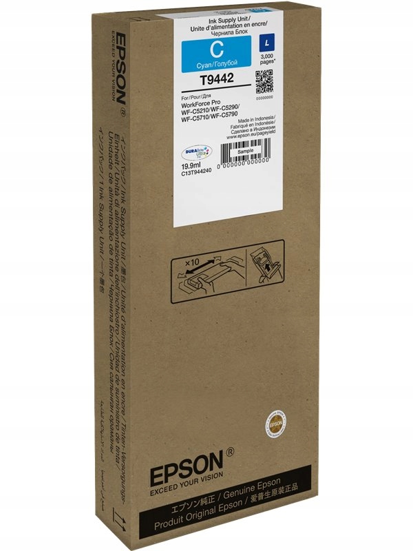 Epson inkoustová náplň/ C13T944240/ WF-C5790DWF/ WF-C5710DWF/ WF-C5290DW/ W