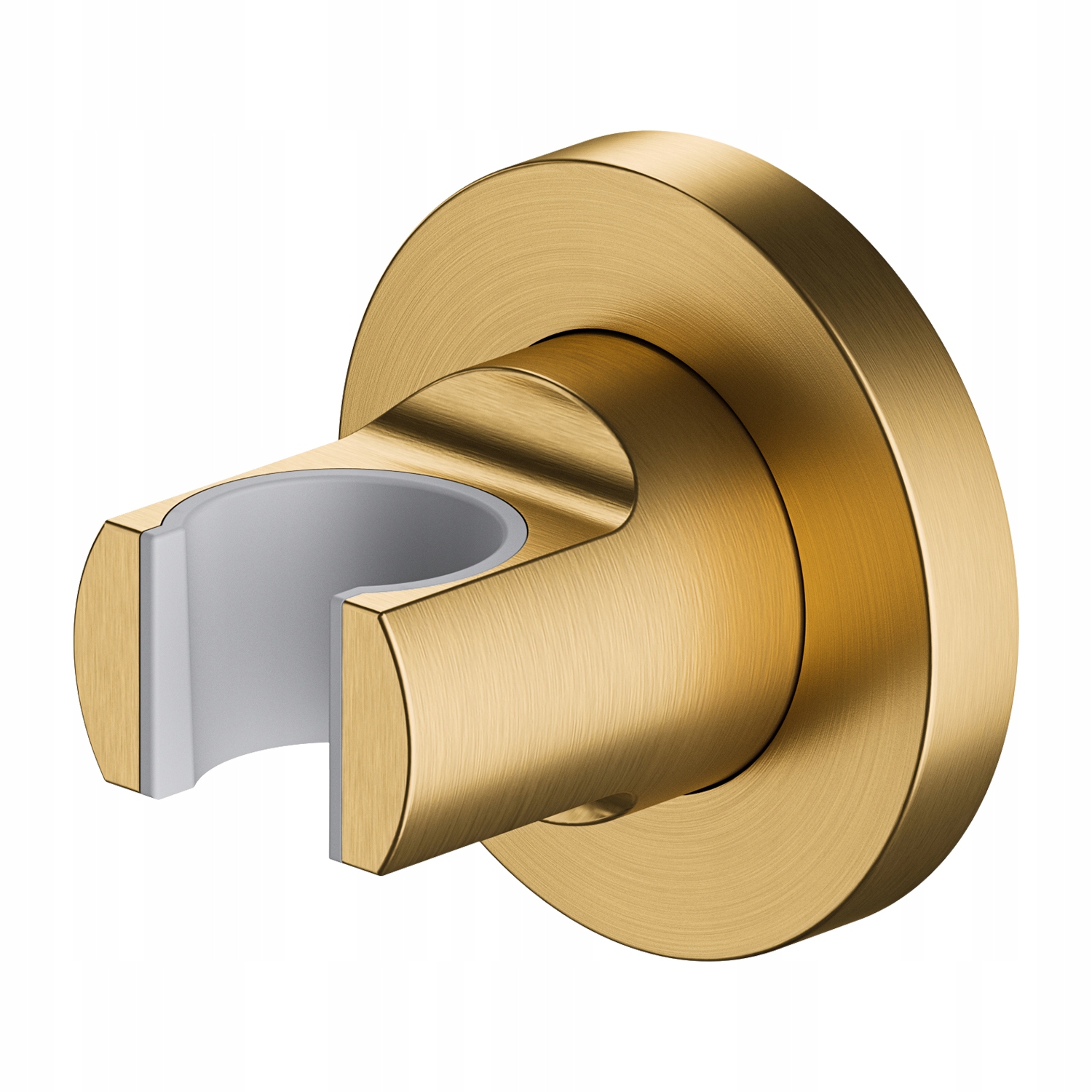 Bodový Držiak Na Slúchadlo, Okrúhly, Zlatá Brúsená Mosadz