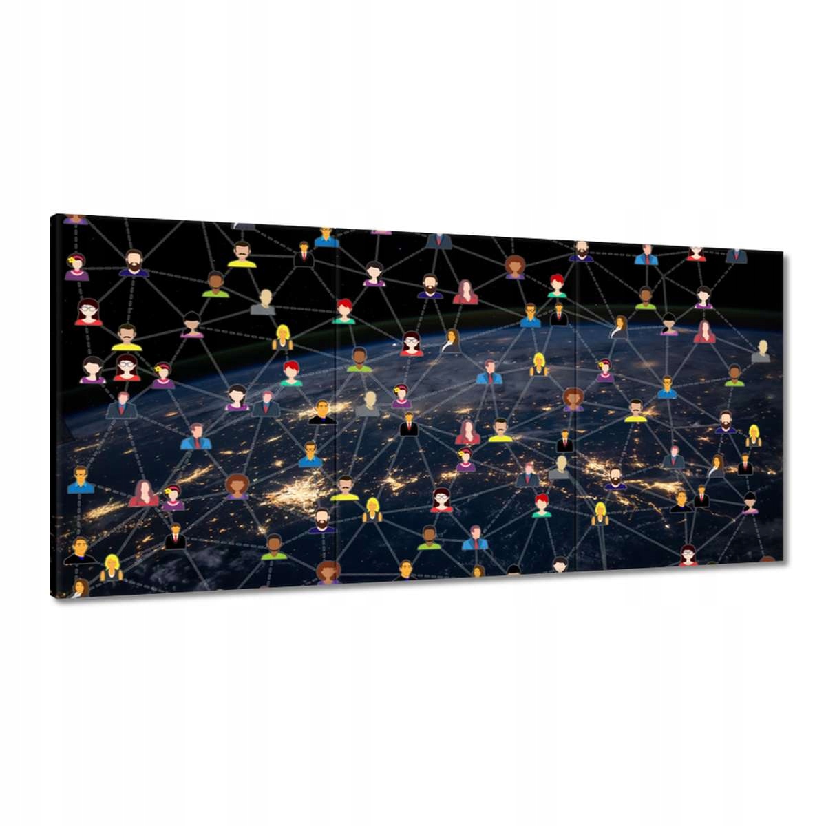 Obrazy 180x90 Svetový deň obyvateľstva