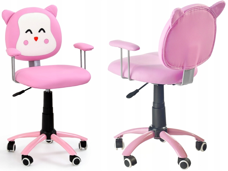 Krzesło do biurka dla dziecka kotek KITTY --- 24H