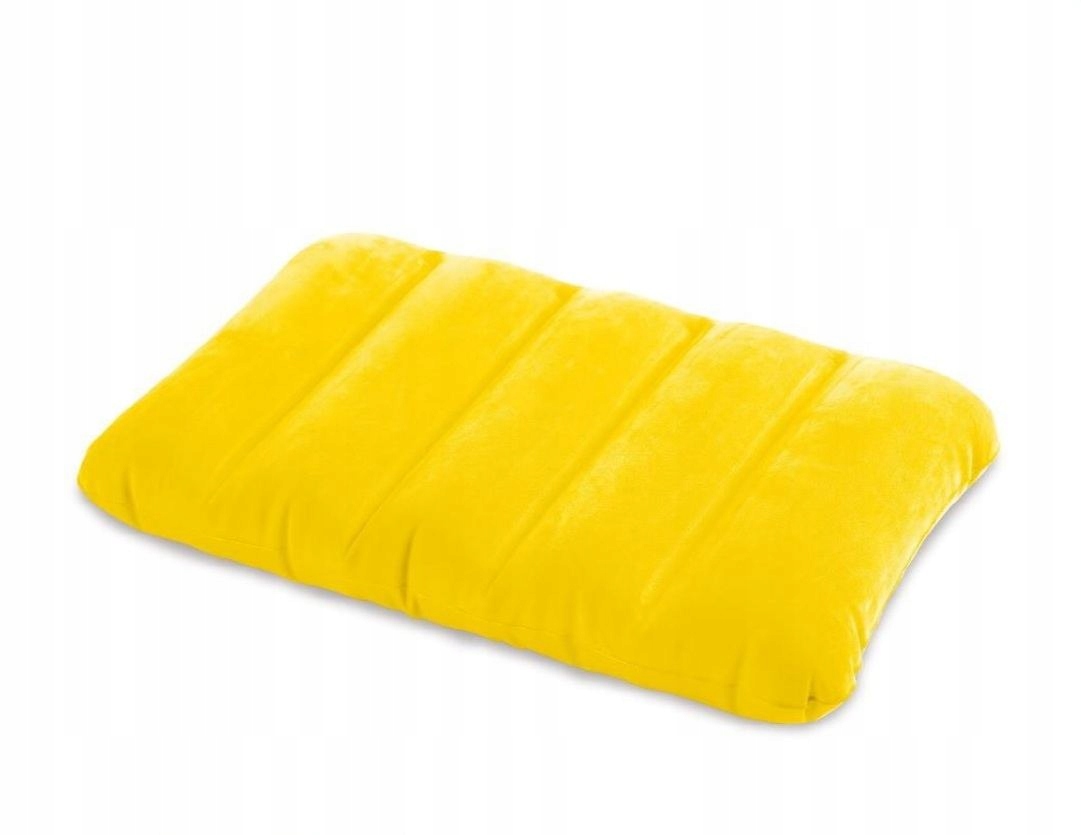 

Poduszka turystyczna pompowana żółta 68676Y Intex