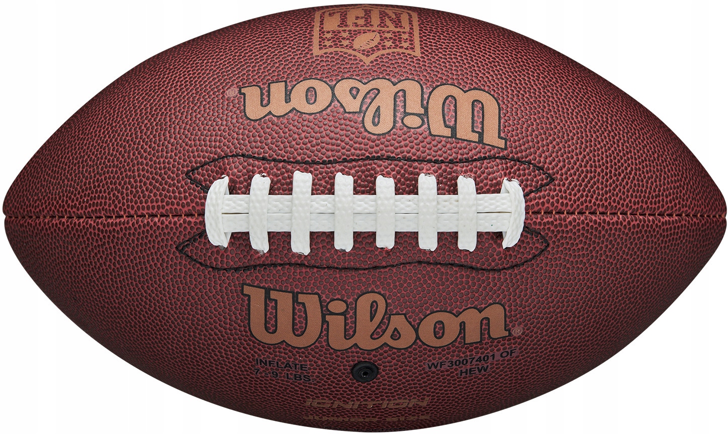 WILSON NFL IGNITION JR JUNIOR PIŁKA DO FOOTBALLU AMERYKAŃSKIEGO Model Ignition Brown Official