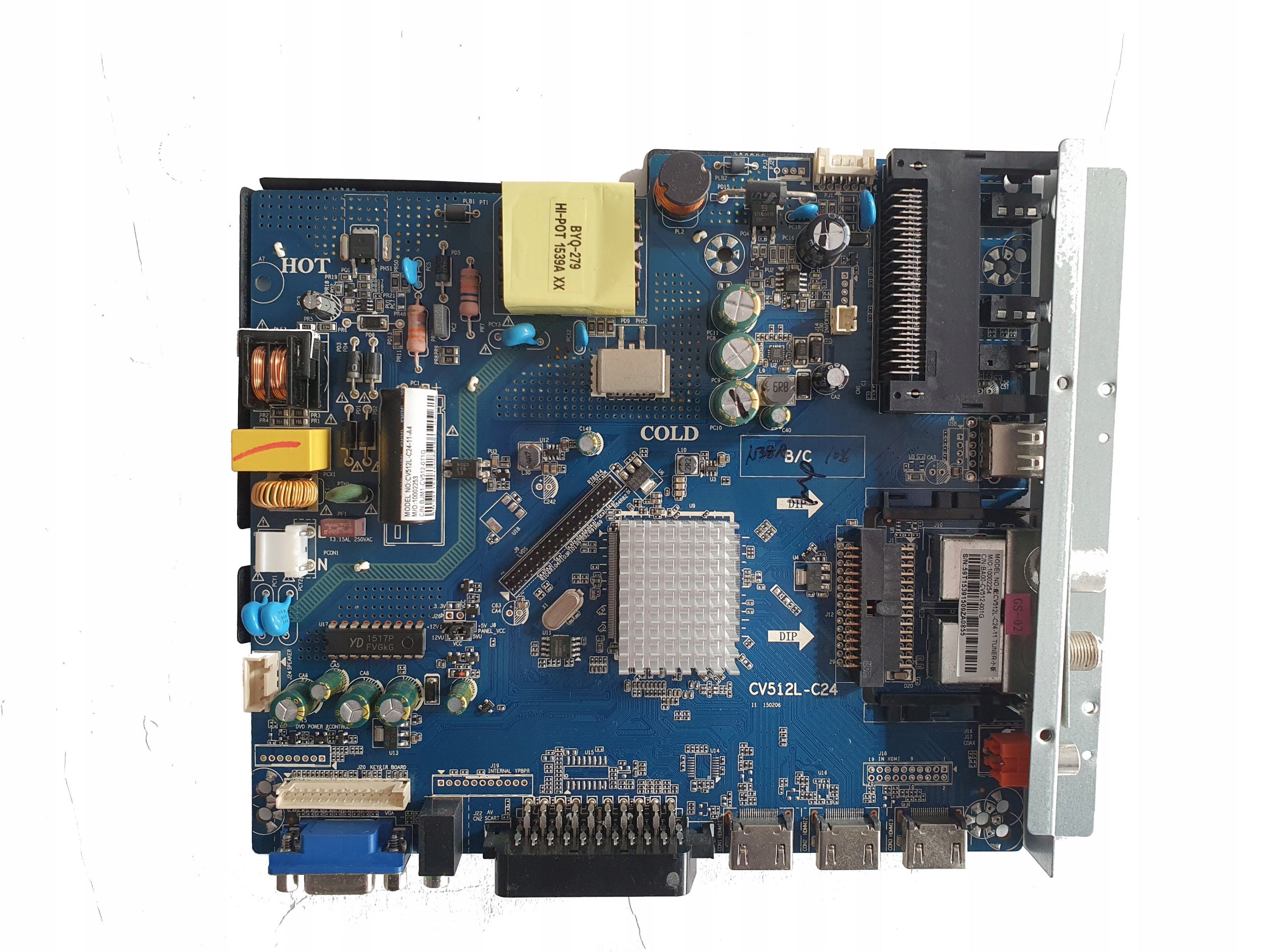 MAIN CV512L-C24 JTC DVB-PT824010HCAS NR354
