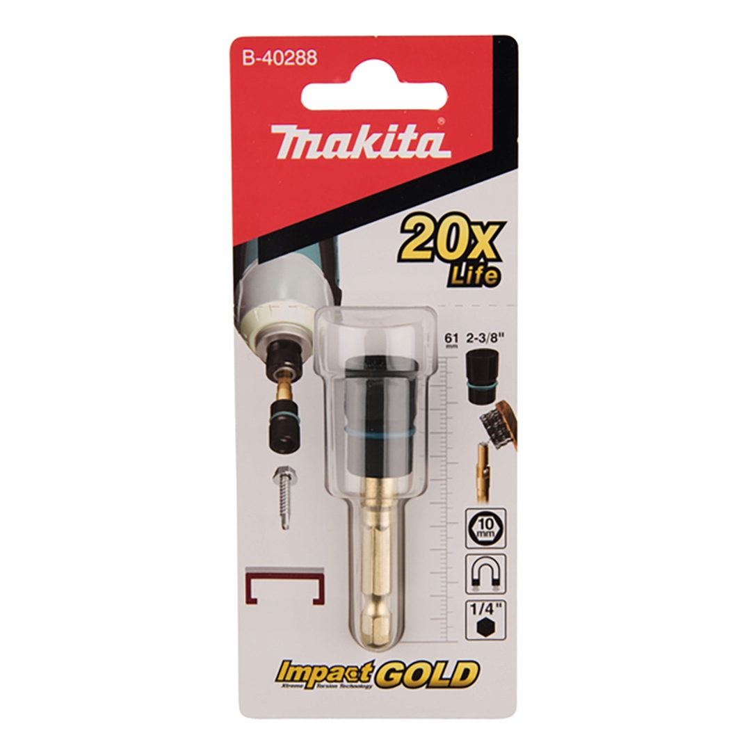 

Makita B-40288 Nasadkka Udarowa 10mm Uchwyt
