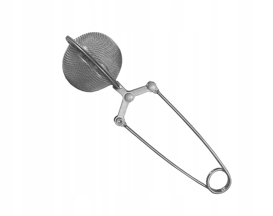 

Zaparzacz Do Herbaty Ziół Sitko Szczypce Metalowy