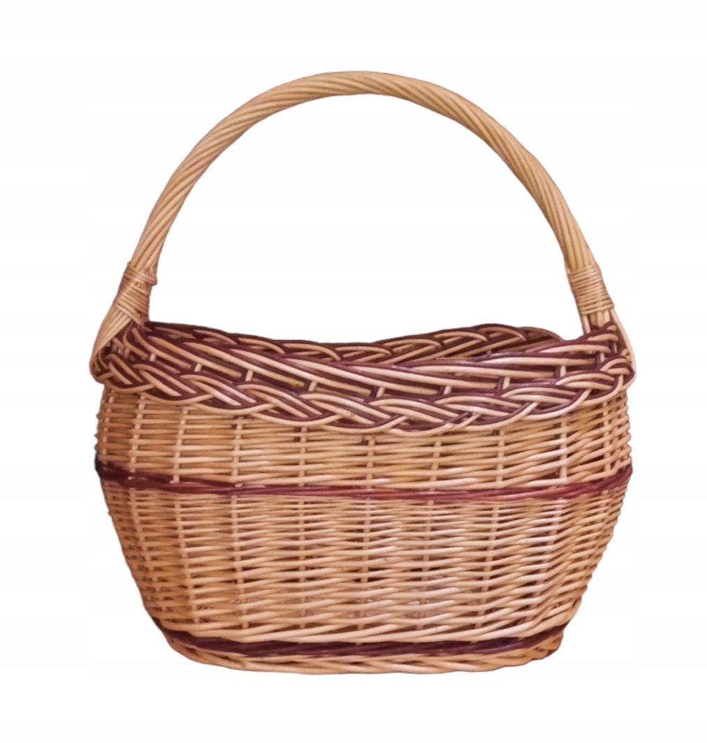 KOSZ NA PIKNIK LUB ZAKUPY – NATURALNA WIKLINA