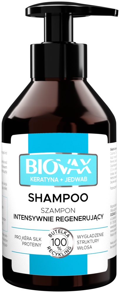 

Biovax Szampon regenerujący Keratyna Jedwab
