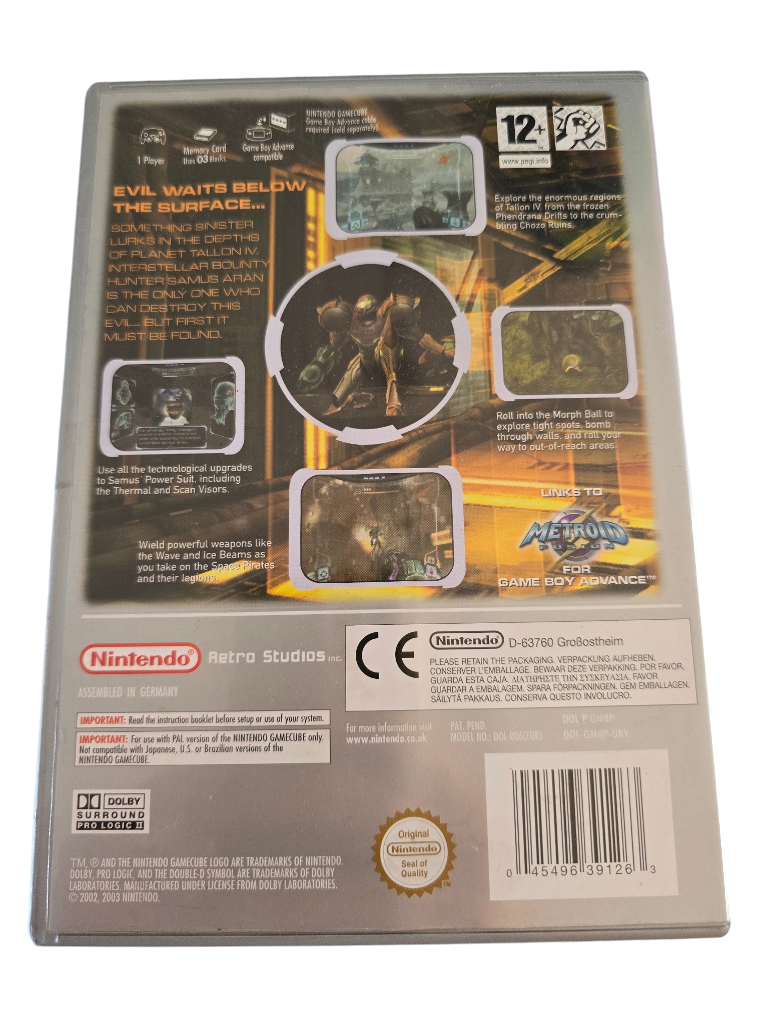 Gra GAMECUBE METROID PRIME / UNIKAT!!! player's choice Producent Retro Studios