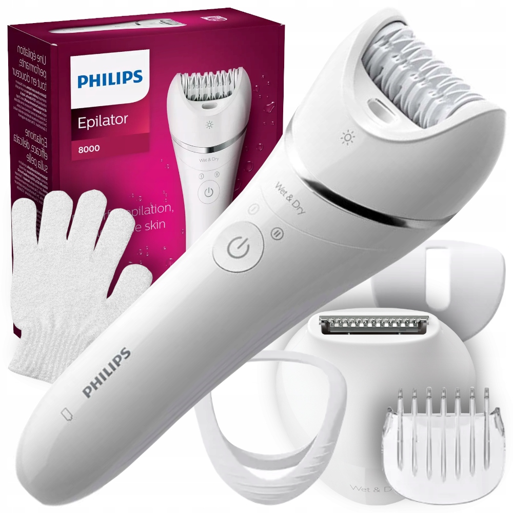 DEPILATOR GOLARKA MASZYNKA DAMSKA NASADKI PHILIPS Sklep, Opinie, Cena