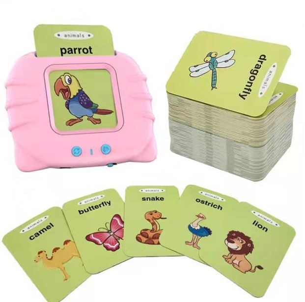 KARTY DO NAUKI ANGIELSKIEGO Zabawka Czytnik Kart Do Wczesnej Nauki Języka