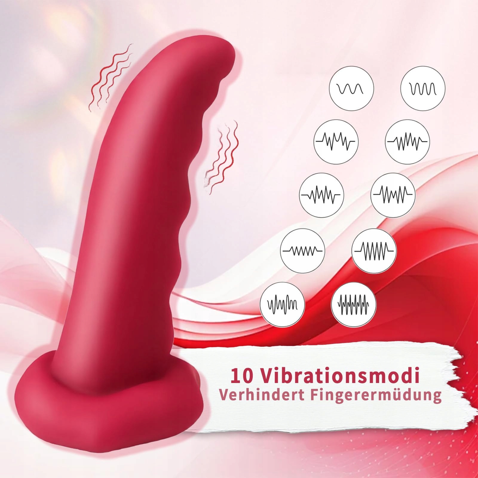FINGERVIBRATOR Wibrator Dla Par Mini G-Punkt Zestaw 10 Trybów — miniatura 2