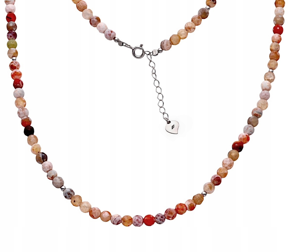 Stříbrný náhrdelník Ag 925 Agat PW0110325Č.