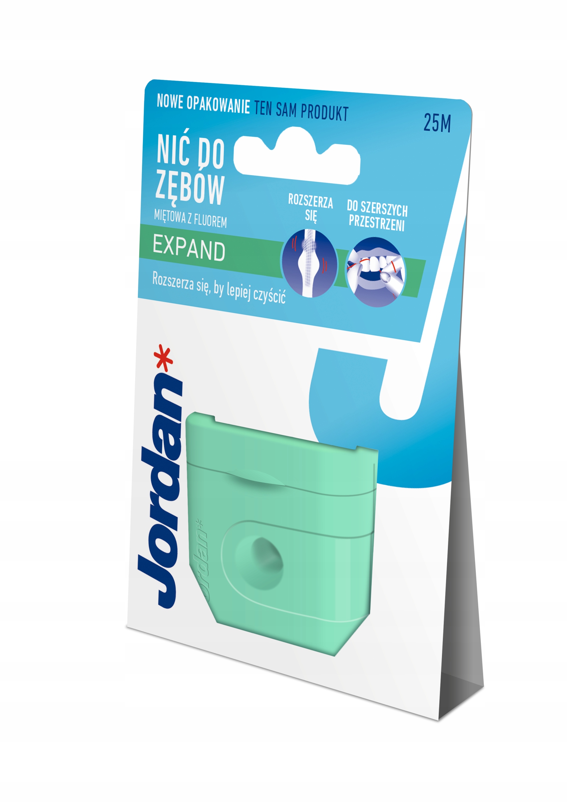 

Jordan nić dentystyczna Expand Floss 25m rozszerza