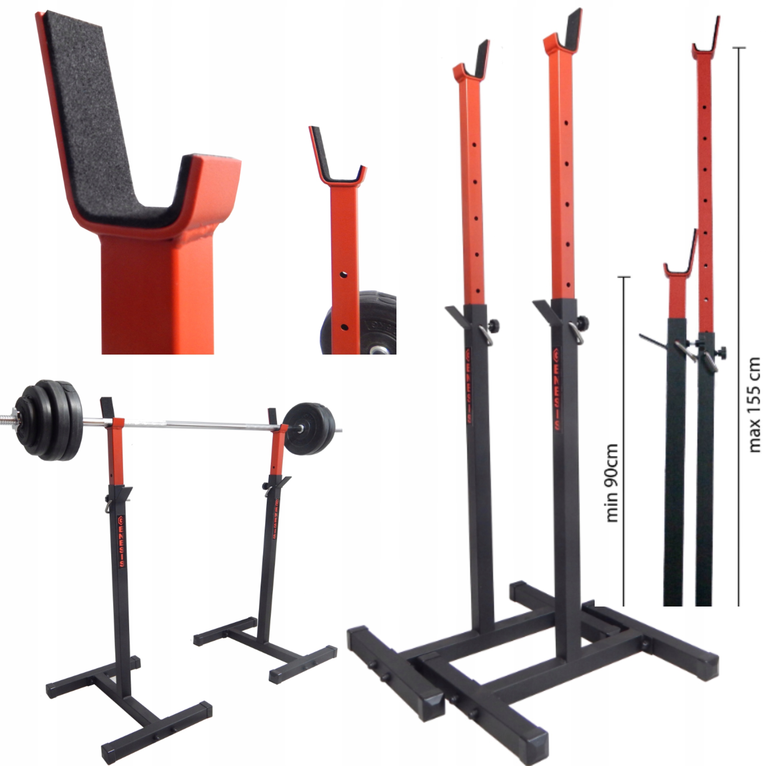 STOJAK POD NA SZTANGĘ DO ŁAWECZKI ŁAWKI TRENINGOWEJ DO ĆWICZEŃ