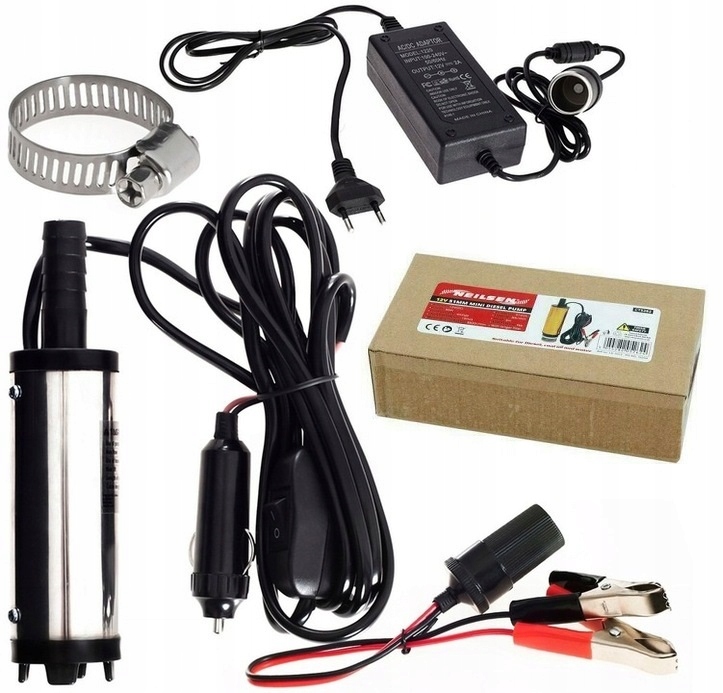 Pompa pompka paliwa wody ropy oleju 38mm 12v 230v