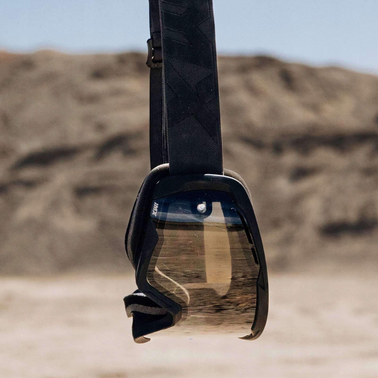 Gogle IMX ENDURANCE FLIP BLACK MATT/BLACK GRATISY Typ cross/enduro