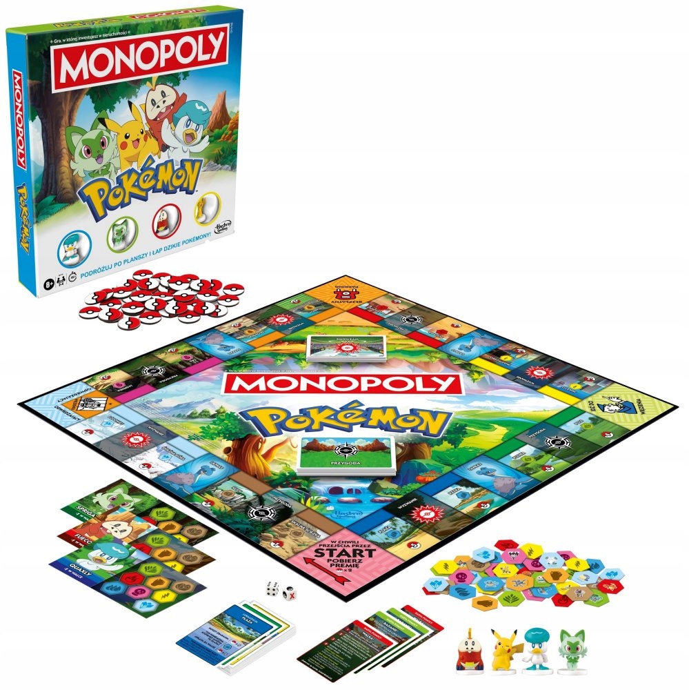 Monopoly Pokemon Wersja polska G0716