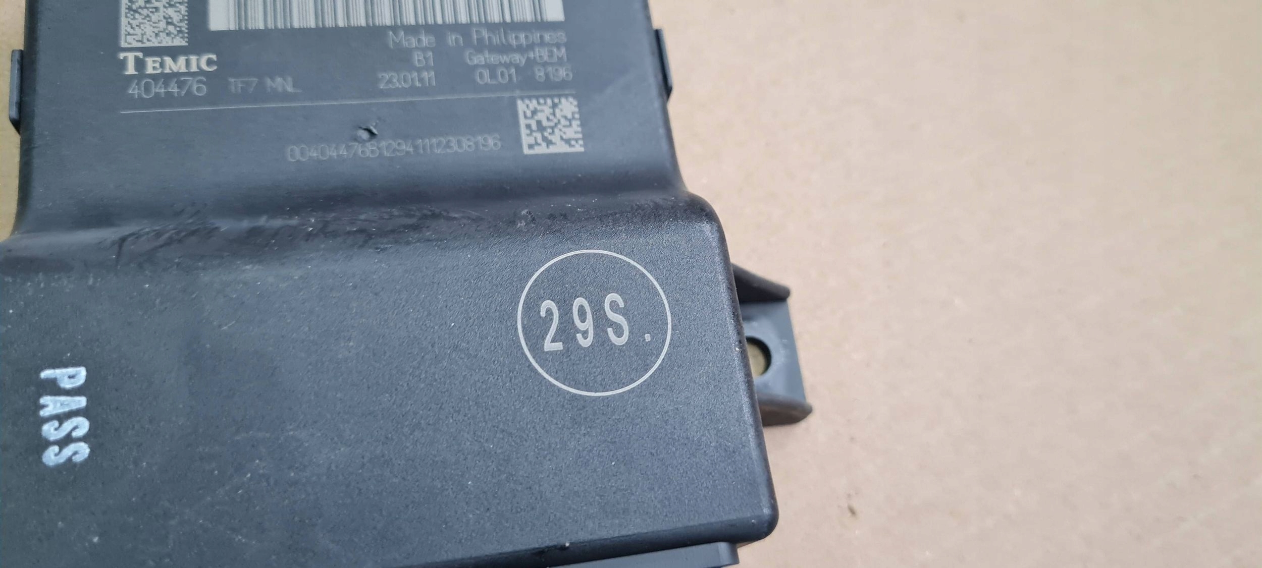 A6 C6 LIFT module control unit GATEWAY 4F0907468M