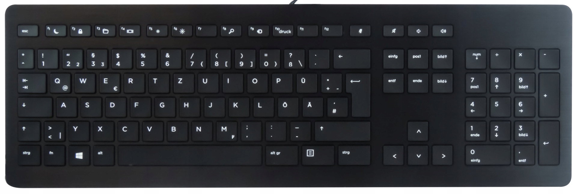 Hp Usb Premium Kb Gr Qwertz Aluminiová 917663-041