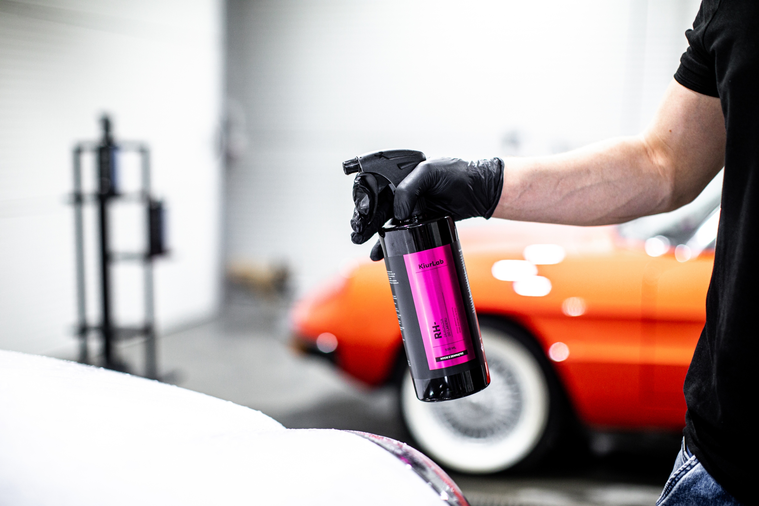 KIURLAB RH- 5L Deironizer Do Dekontaminacji Lakieru Usuwa Osady Metaliczne Numer katalogowy producenta 142