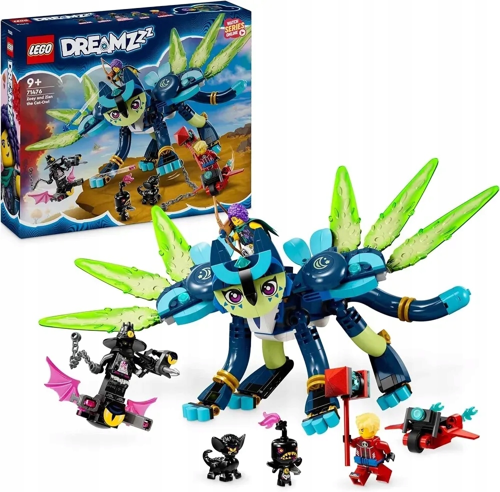 Lego DREAMZzz 71476 Zoey a sowokot Zian