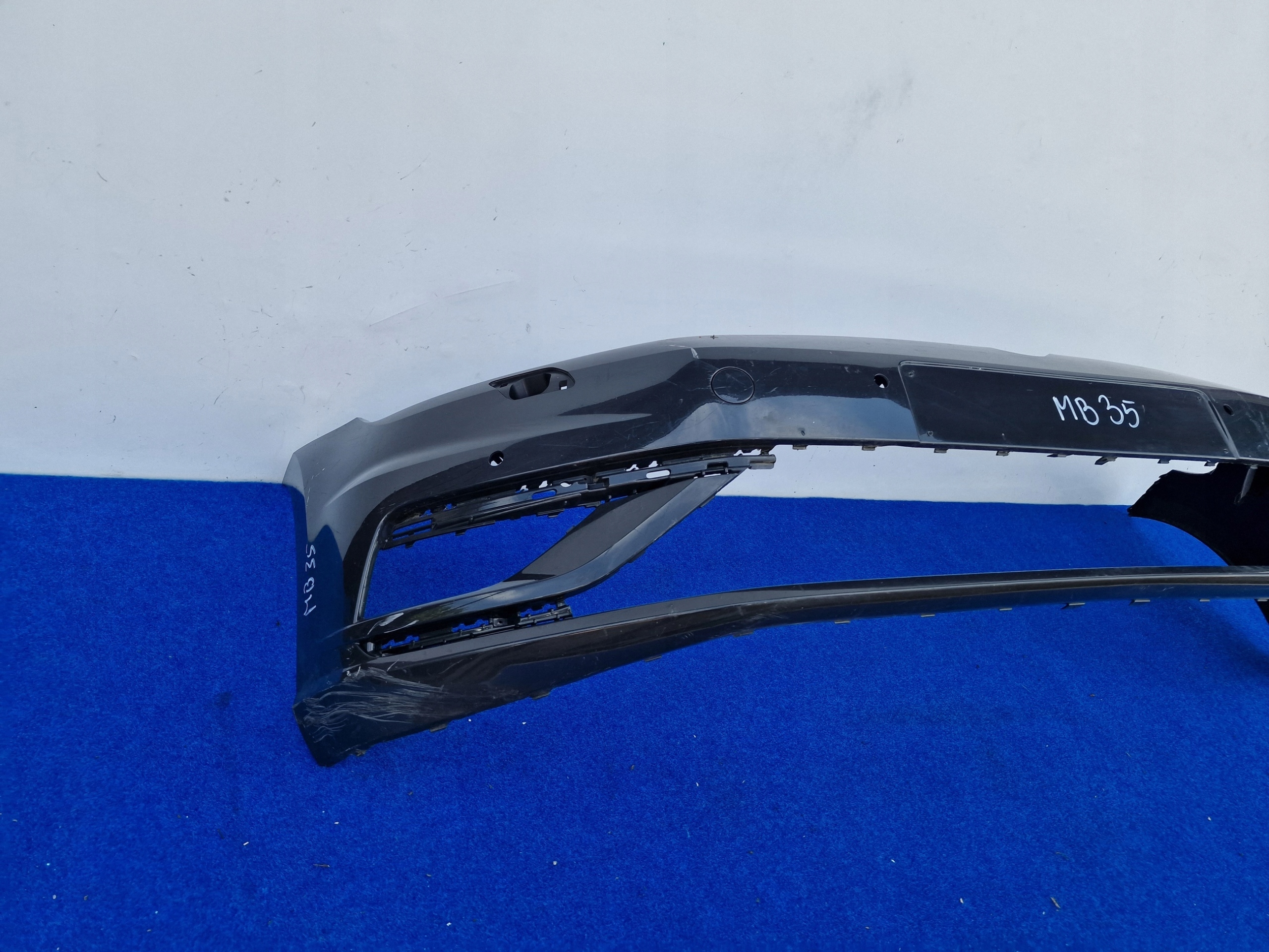VW GOLF 7 VII LIFT 5G 17-21ROK bumper front 4XPDC washers 5G0807221FL MB35