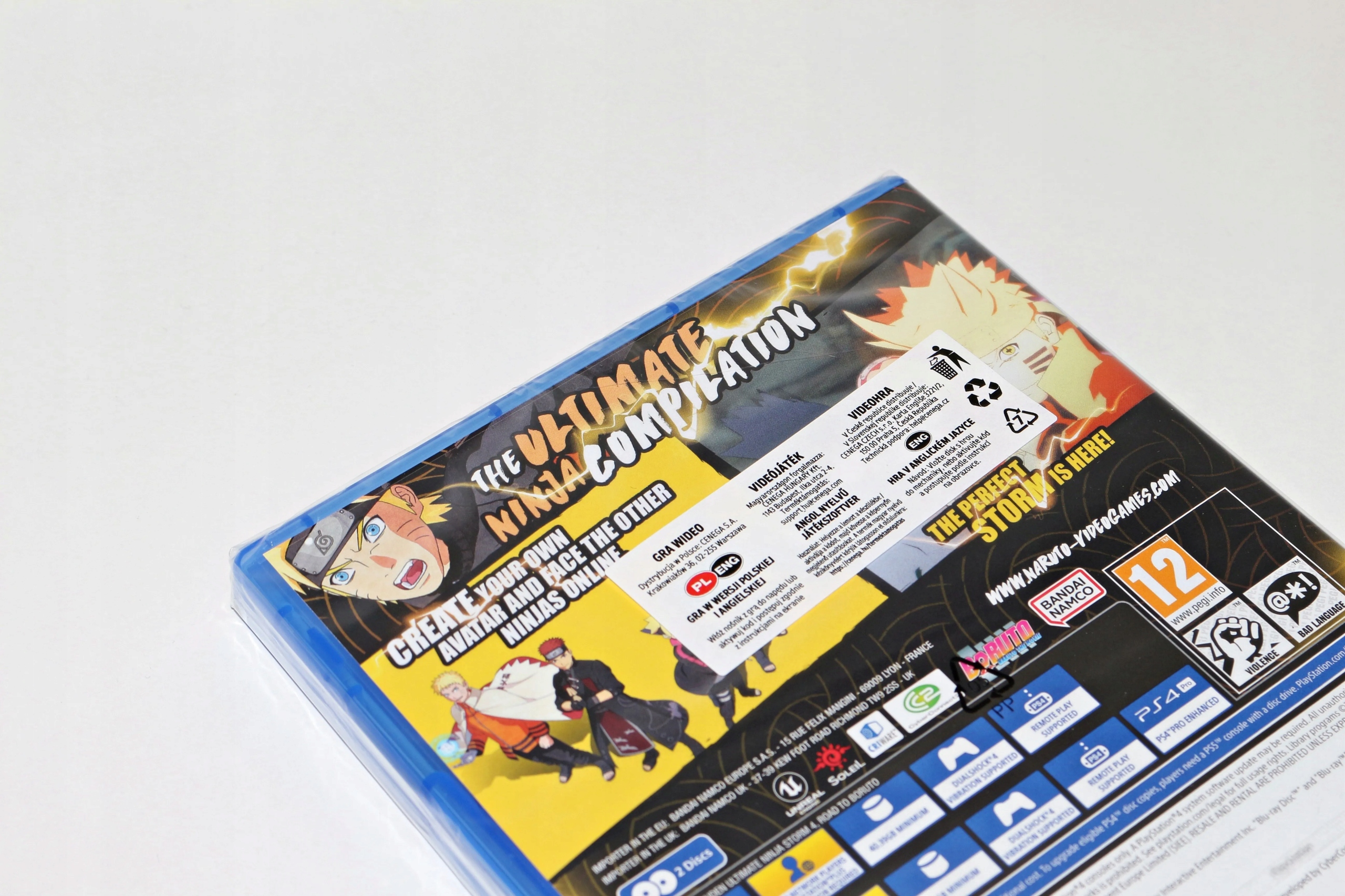 NARUTO SHIPPUDEN: ULTIMATE NINJA STORM 4 ROAD TO BORUTO + NARUTO TO BORUTO: Wersja gry pudełkowa