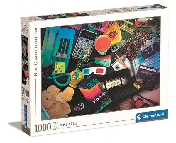 

Puzzle 80`s Nostalgia 1000 elementów