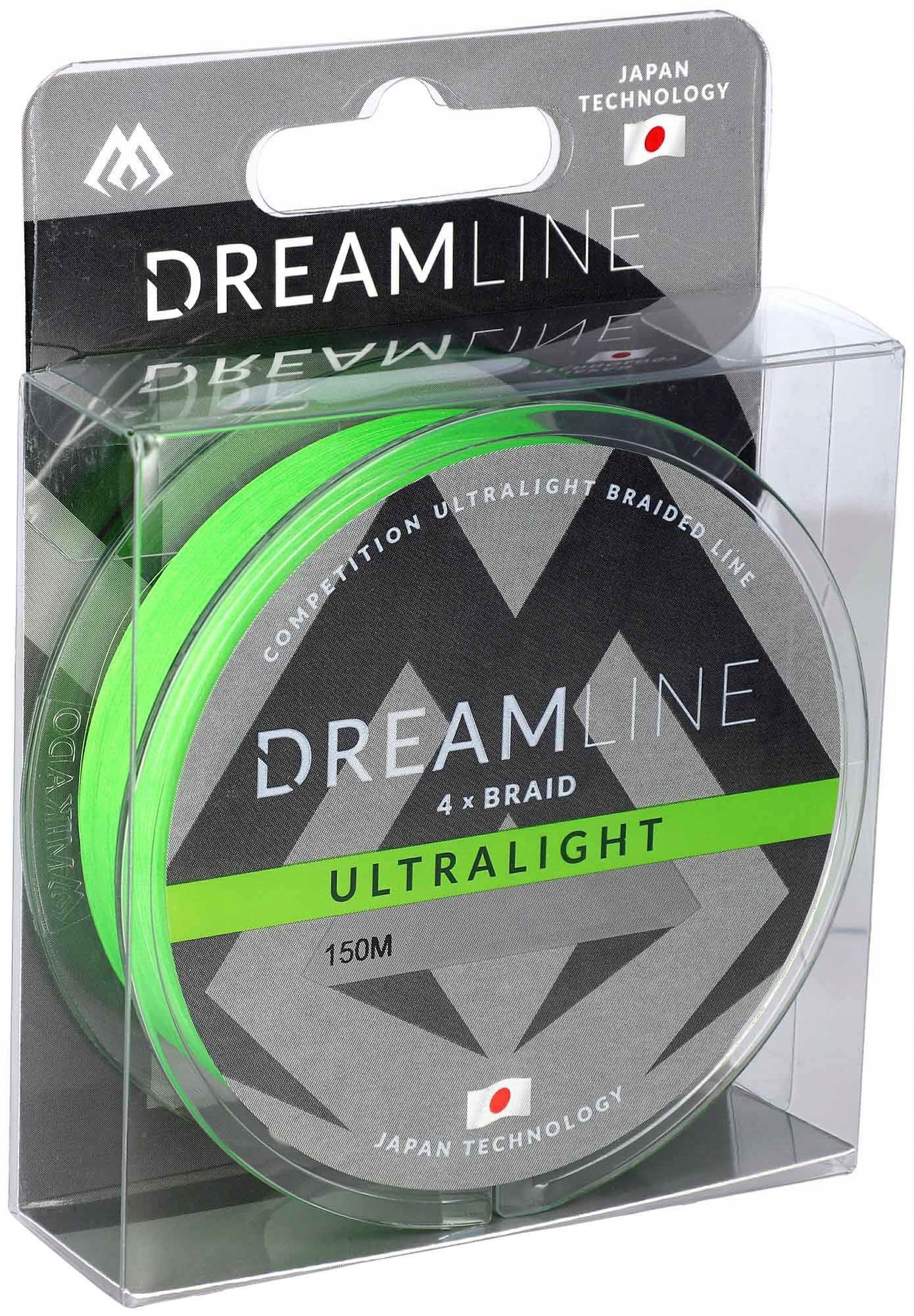 Plecionka Mikado Dream Line Ultralight 0,058mm 150m Fluo Green Średnica (mm