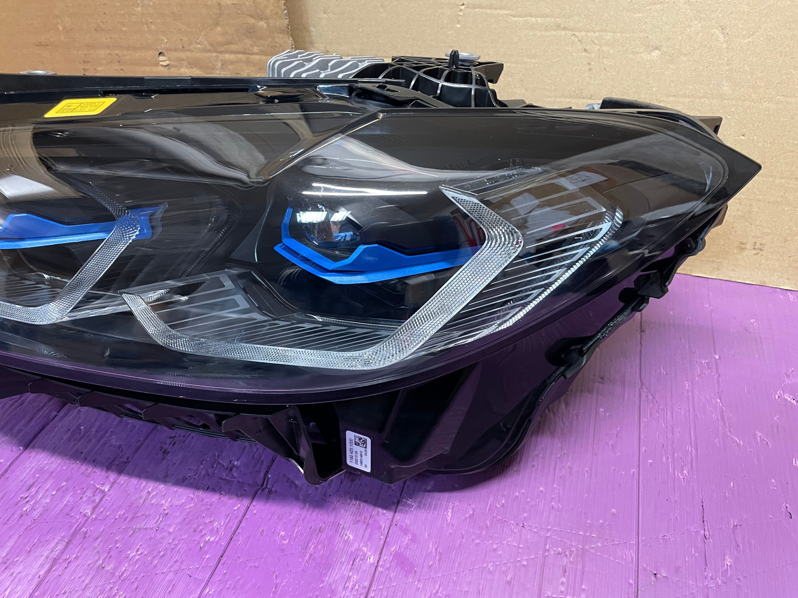 lights light left + right LASER BLACK SHADOW black, BMW 4 G22 G23 G26 EU