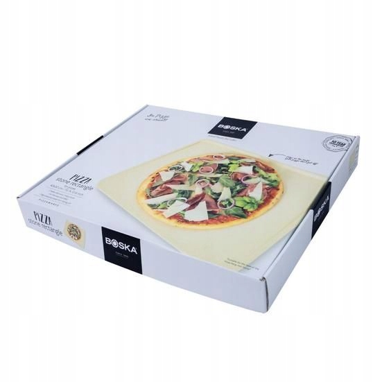 

Kamień Boska deluxe do pizzy na stojaku 40x32 cm