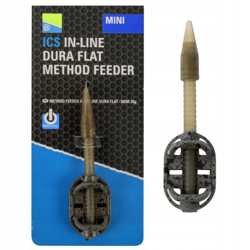 Koszyk Podajnik Do Pelletu Preston ICS Dura Flat Method Feeder Mini 30g